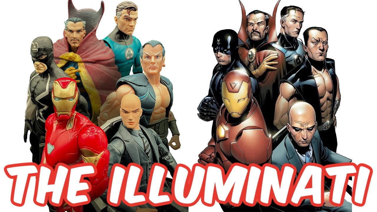 Marvel's Illuminiti - Action Figure and Comic History! Multiverse of Madness Tie-In!