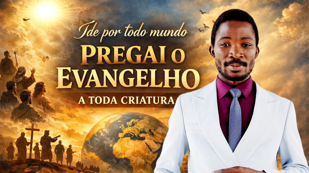 ide por todo mundo e prega evangelho a toda criatura