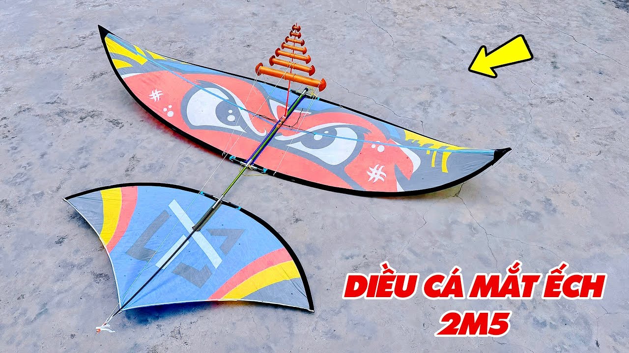 Thả Siêu Phẩm Diều Sáo Đuôi Cá Mắt Ếch Mua Trên Shopee