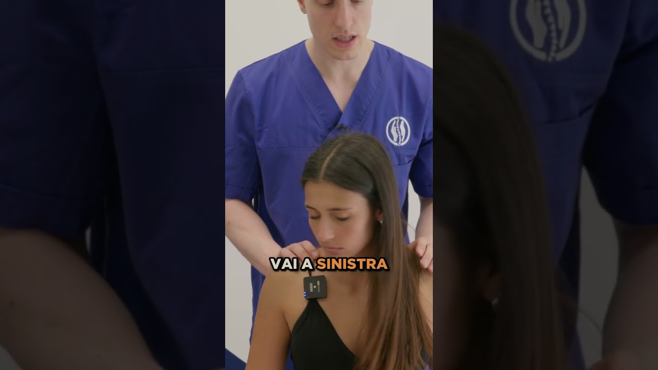 Sblocco della cervicale ✅ #shorts #osteopata #osteopatia #thrust #asmr #cervicale #relax