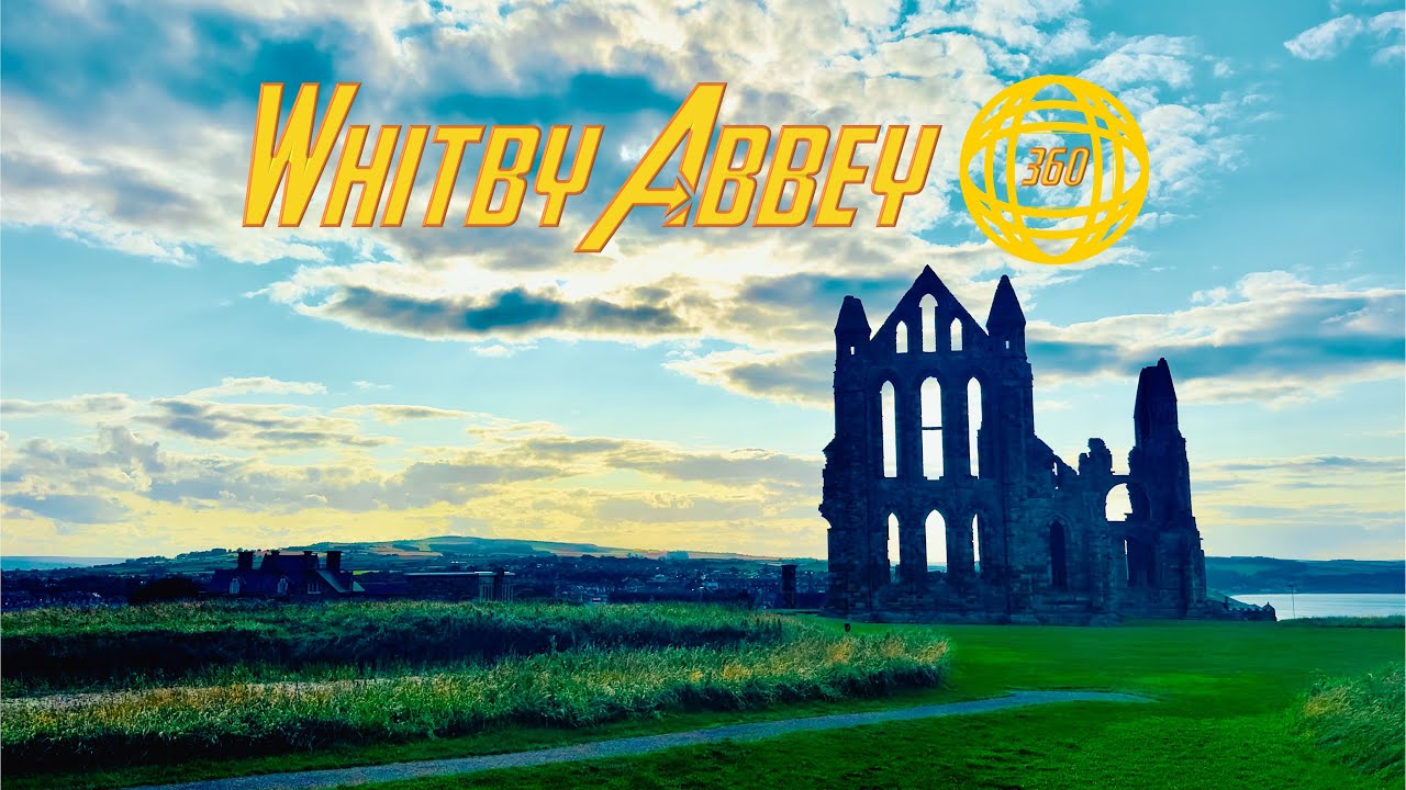 🦇 Whitby in 360°: Dracula’s Path Up and around the 199 Steps to the Abbey! 