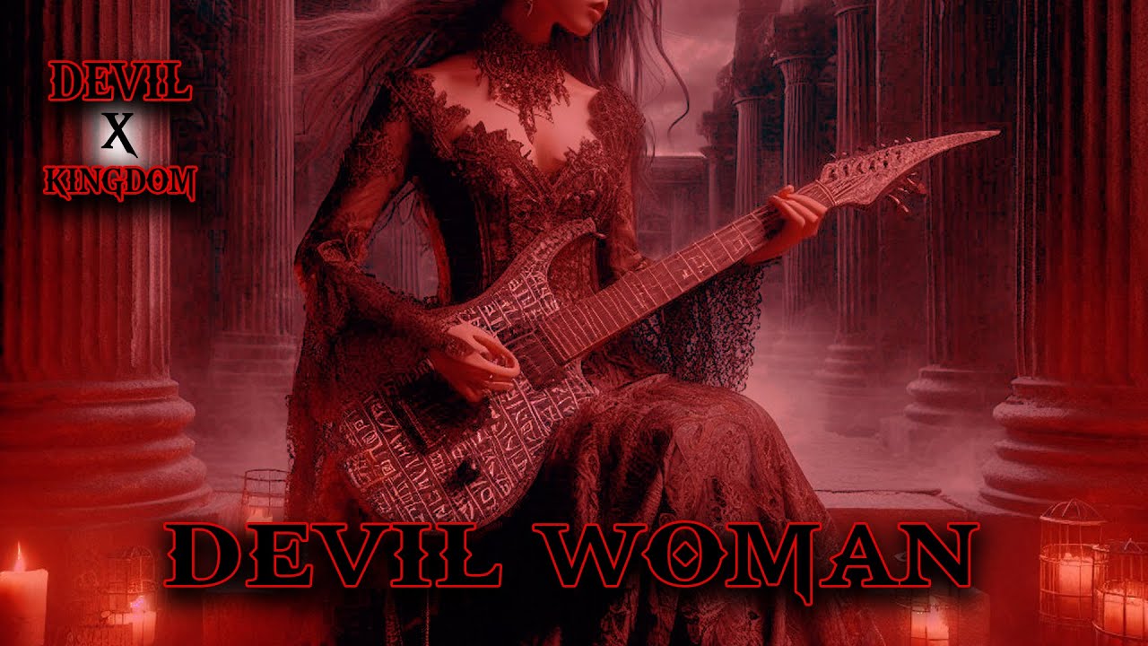 Epic Gothic Rock Guitar Instrumental: Asian Guitarist Unleashes Powerful Riffs in a Dark Realm
