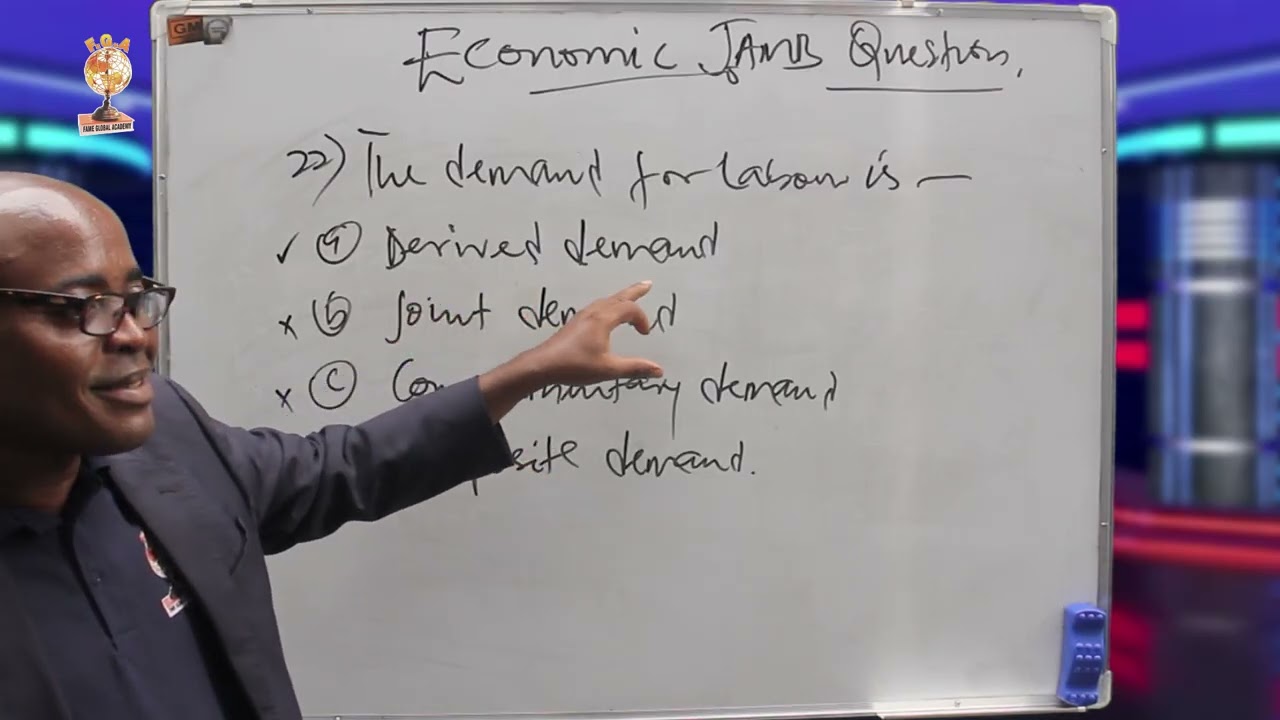 Секреты подготовки к экзамену JAMB по экономике – объяснение повторяющихся вопросов из прошлых эк...