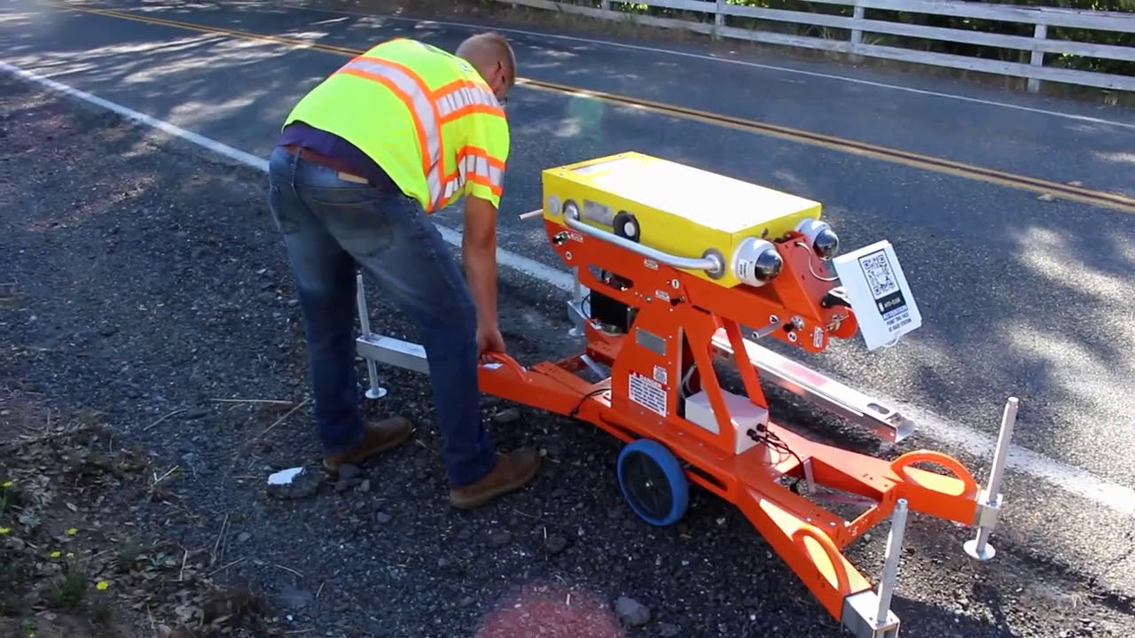 Full SmartFlagger Worksite Set Up