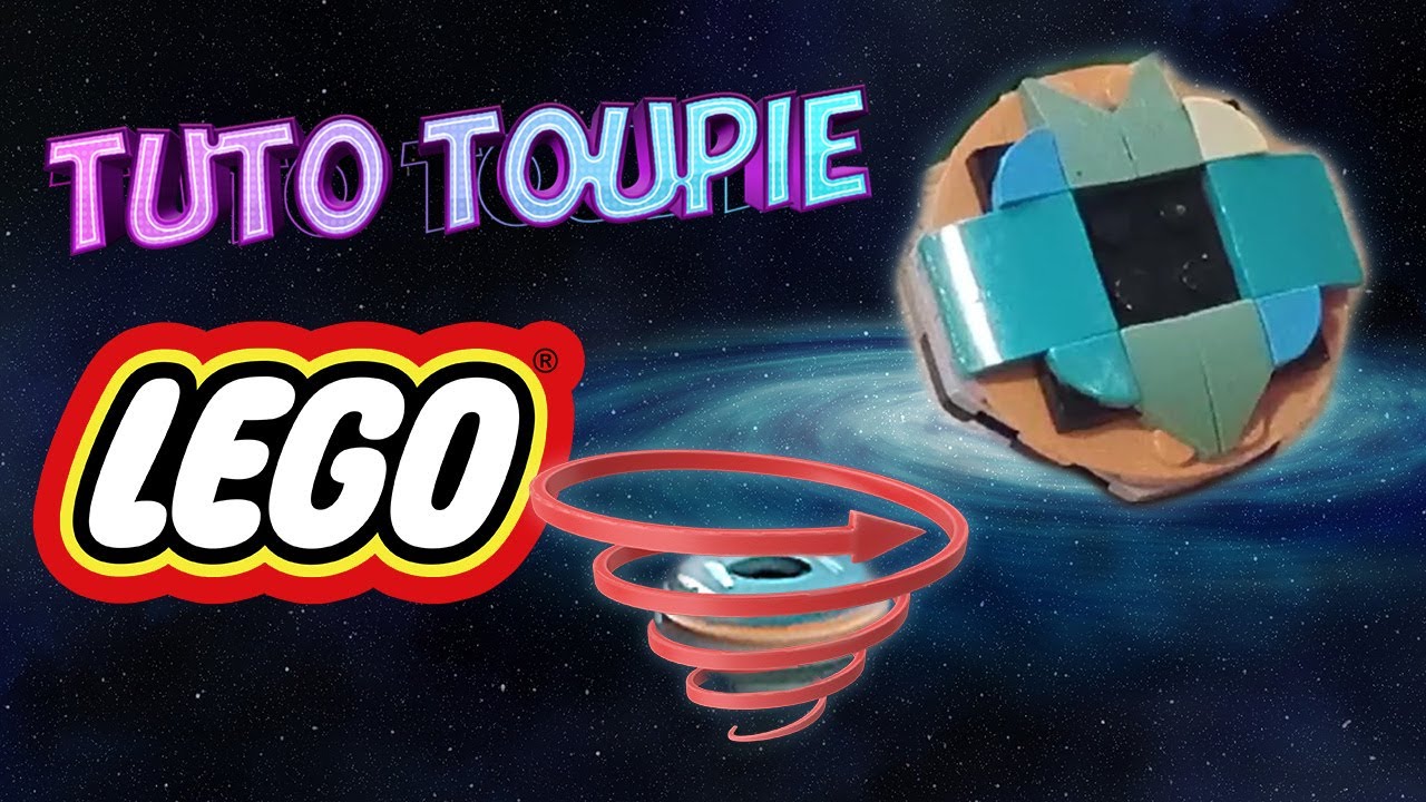 Comment créer une toupie en Lego (+ puissante qu'une Beyblade !)