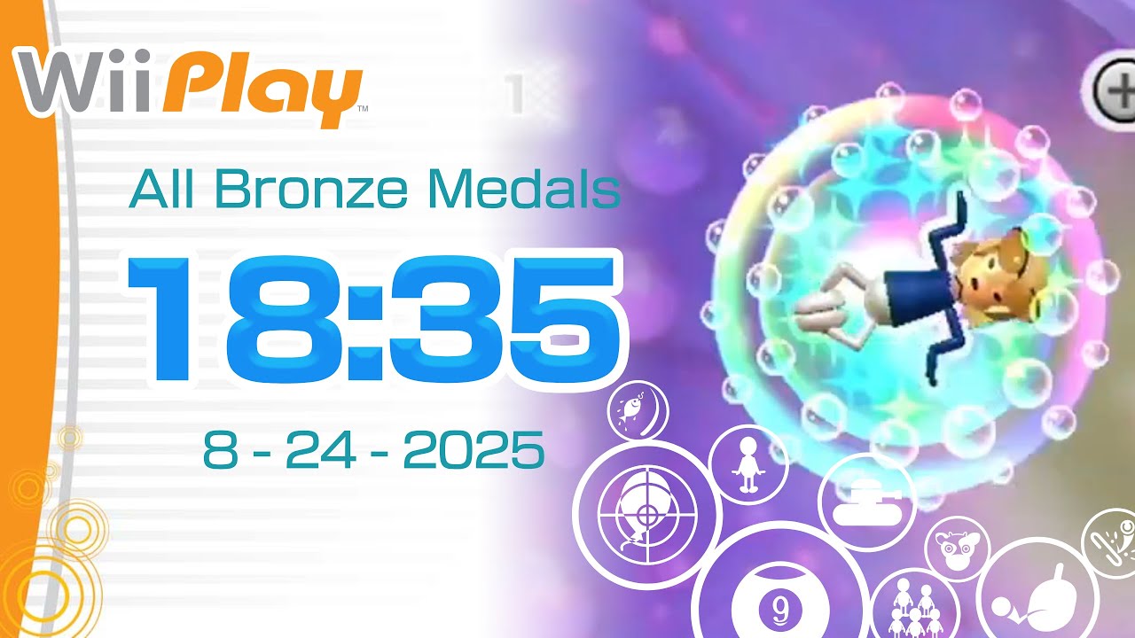 Wii Play - All Bronze Medals Speedrun in 18:34