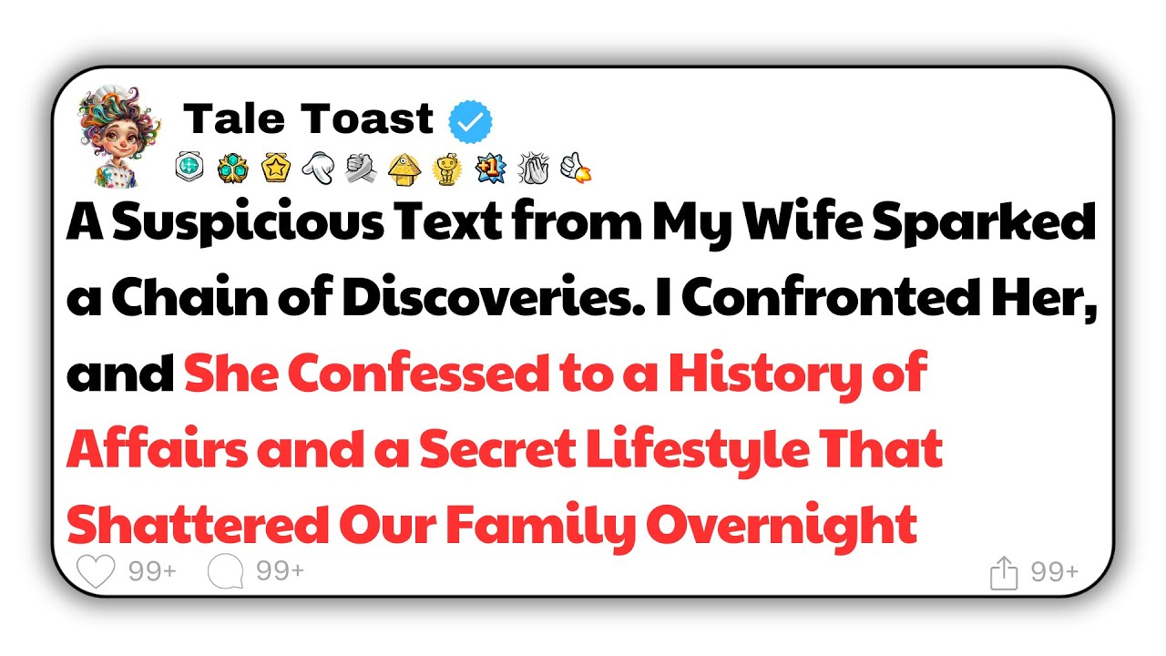 [FULL STORY] A Suspicious Text from My Wife Sparked a Chain of Discoveries. I Confronted Her....