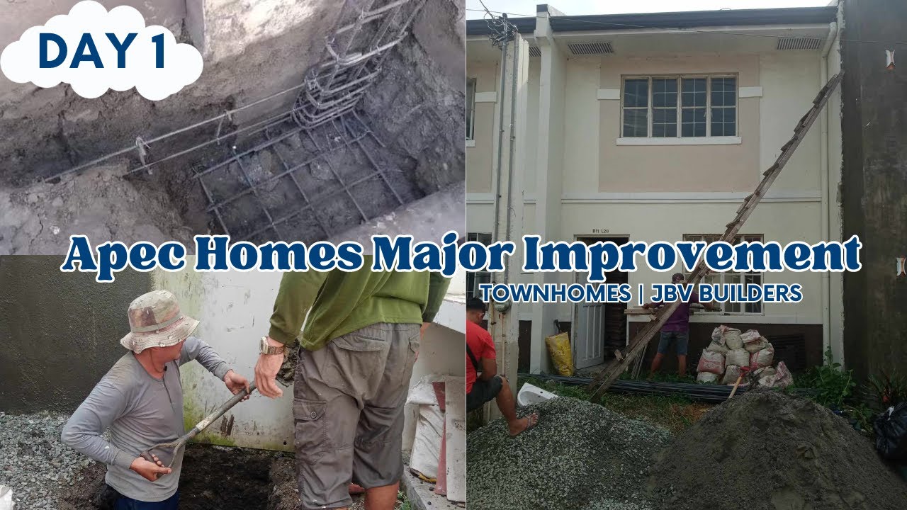 Apec Homes Major Improvement Townhomes | DAY 1