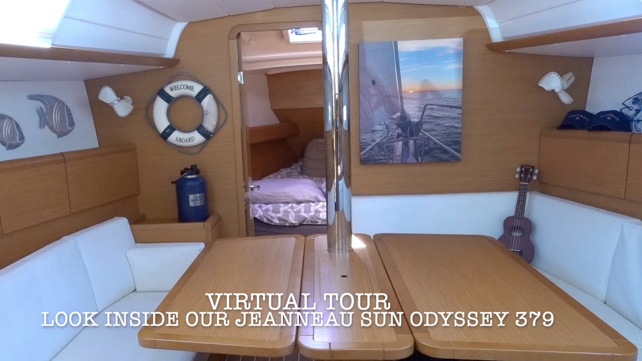 WE LOVE THE INSIDE OF OUR SAILBOAT