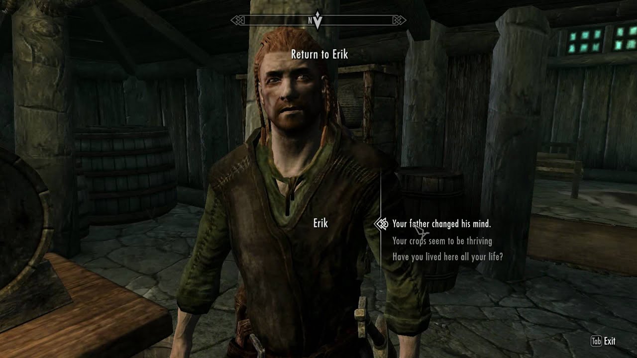 [HD] Skyrim:How To Get Erik the Slayer As Follower VERY EASY