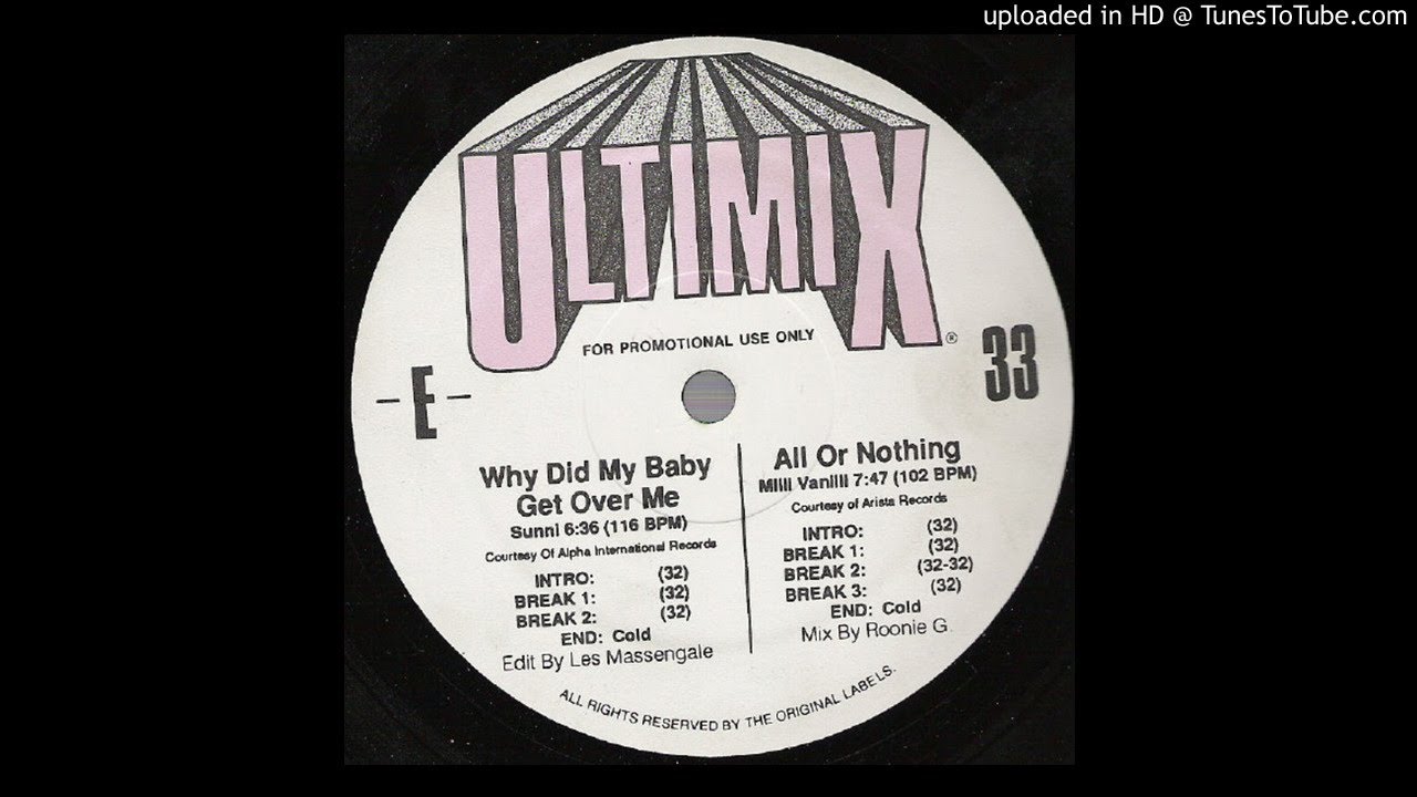 Milli Vanilli - All Or Nothing (Ultimix Version)