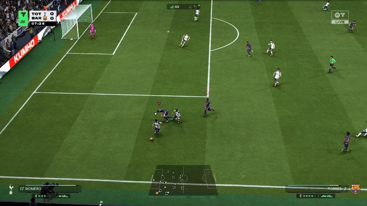 EA SPORTS FC 26 Tottenham vs Barcelona