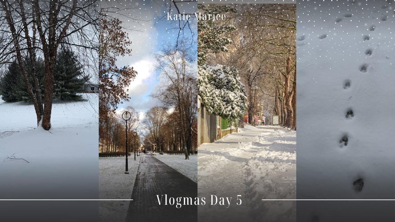 Vlogmas Day 5 | Snow Day Reset, Vision Boards, And Waiting For Daddy!!