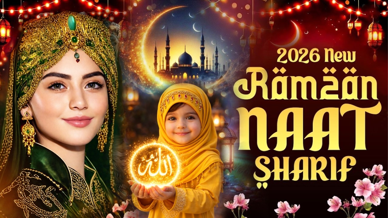 🌙 2026 New Ramzan Mubarak Naat Sharif | Most Beautiful Ramadan Special Naat Sharif - Naat Pak Urdu