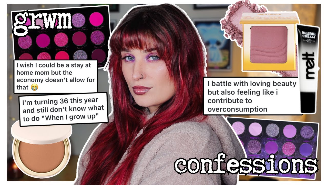 reacting to your confessions! | get ready with me