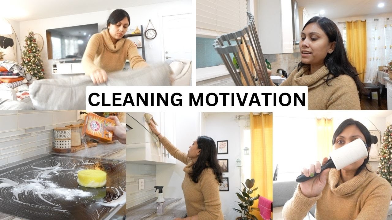 Productive Day - Kitchen Cleaning + Decorating Kitchen countertop