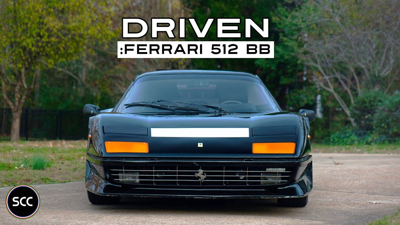FERRARI 512 BBi / 512BBi 1983 - Test drive in top gear - Flat 12 Engine sound | SCC TV