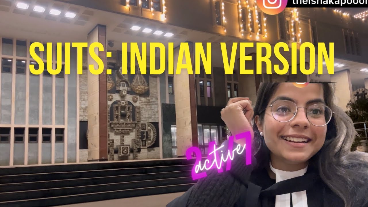 Vlogging my life at the COURTS as an Indian Lawyer: SUITS INDIAN VERSION😂