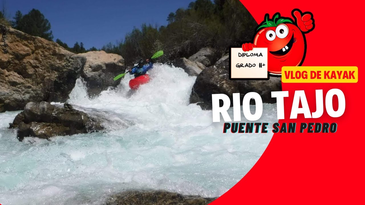 Kayak R&iacute;o Tajo (Fuente la Falaguera - Puente San Pedro) 4,5 km III (3+)