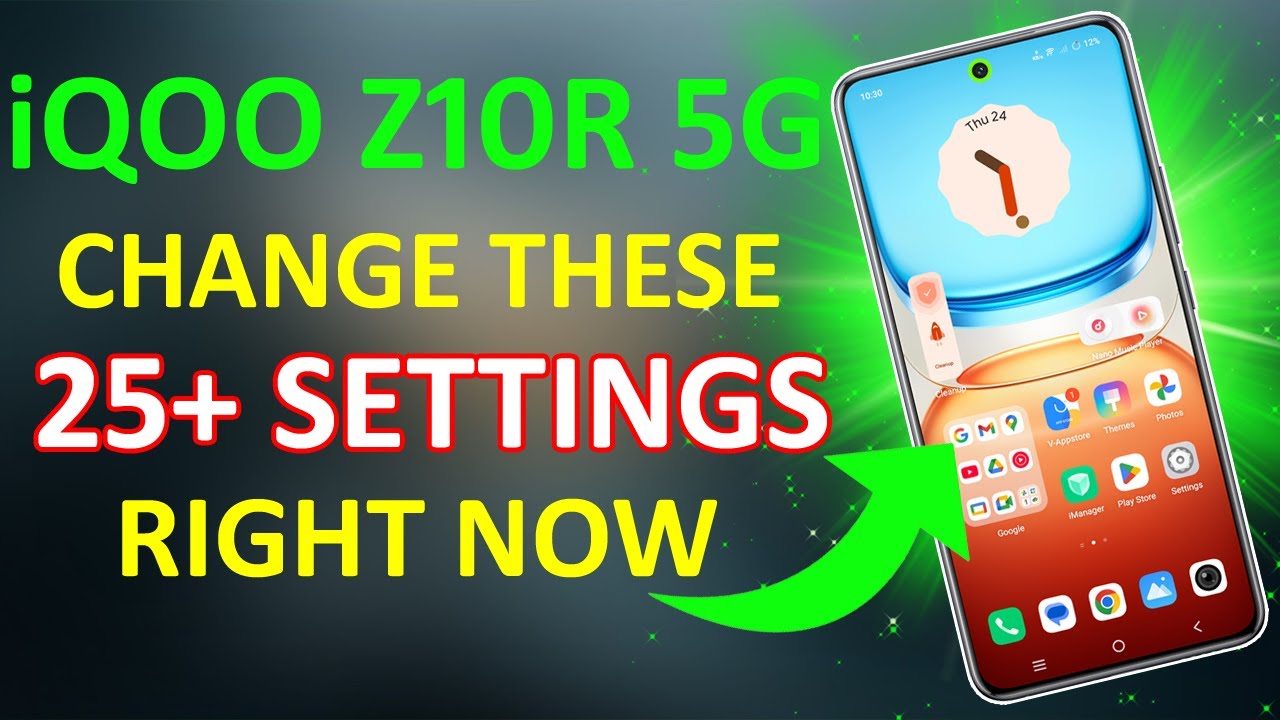 iQOO Z10R 25+ Hidden Settings You Should Change Right Now - Battery Draining issue Resolved 🔥🔥