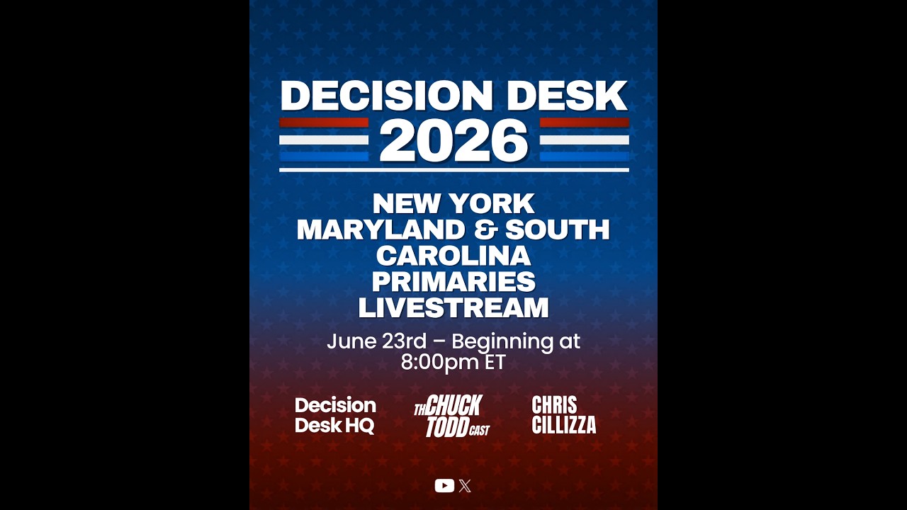 Decision Desk 2026 - Election Night Livestream