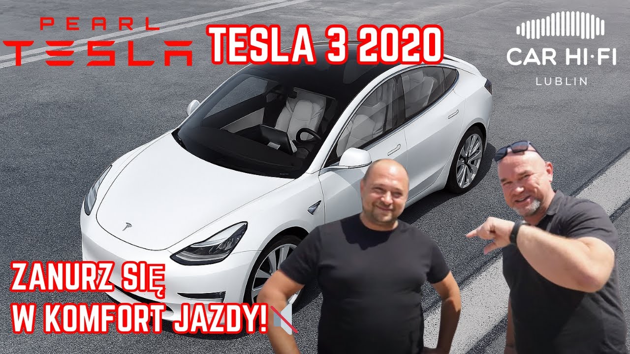 Tesla Model 3: Maksymalne 🔇Wyciszenie z Pearl Tesla! 🚗🌟