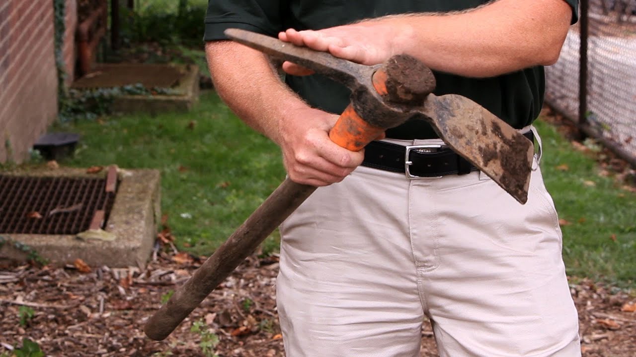 How to Loosen Soil with a Mattock | Lawn & Garden Care
