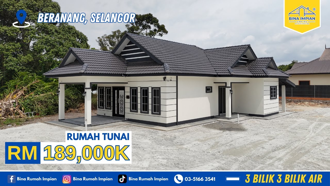Rumah Tunai Beranang | Design Moden Klasik di Tahun 2026