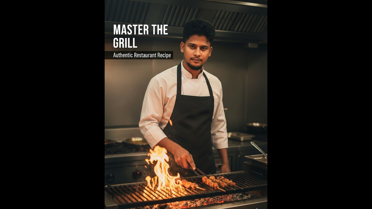 Secret Restaurant Style Chicken Grill & Kebab Recipe! 🍢🔥 #mostafiz's_kitchen