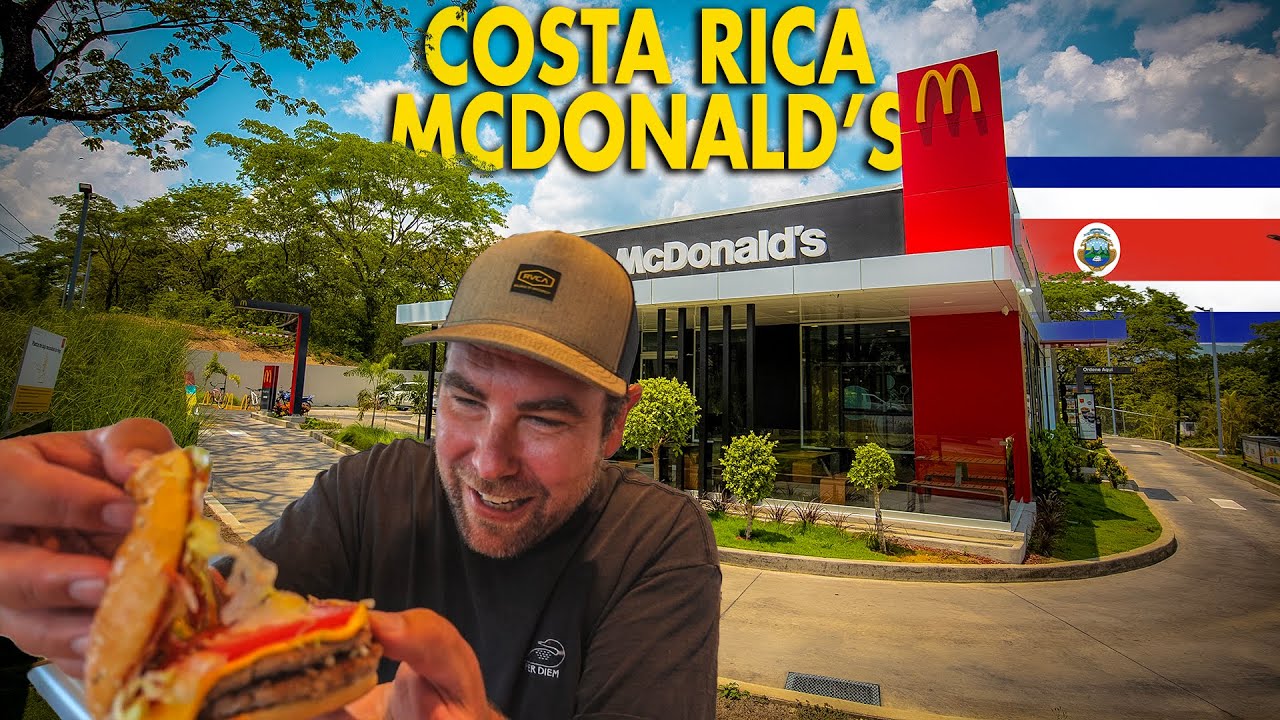 MCDONALD'S In COSTA RICA! What's Different & What's The Same?!? -  🇨🇷