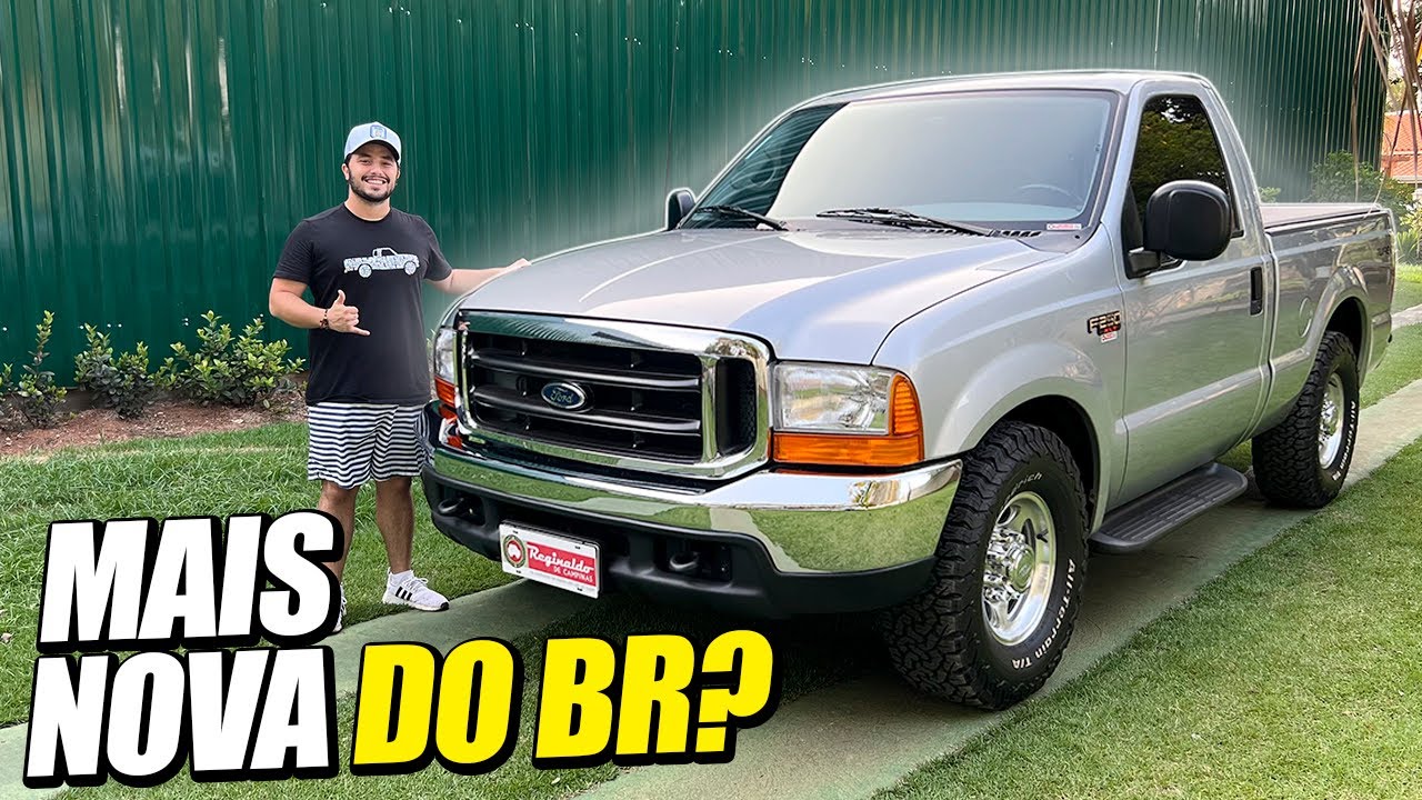 FORD F-250 XLT 2000 COM APENAS 49.000 KM RODADOS!! 😱😱