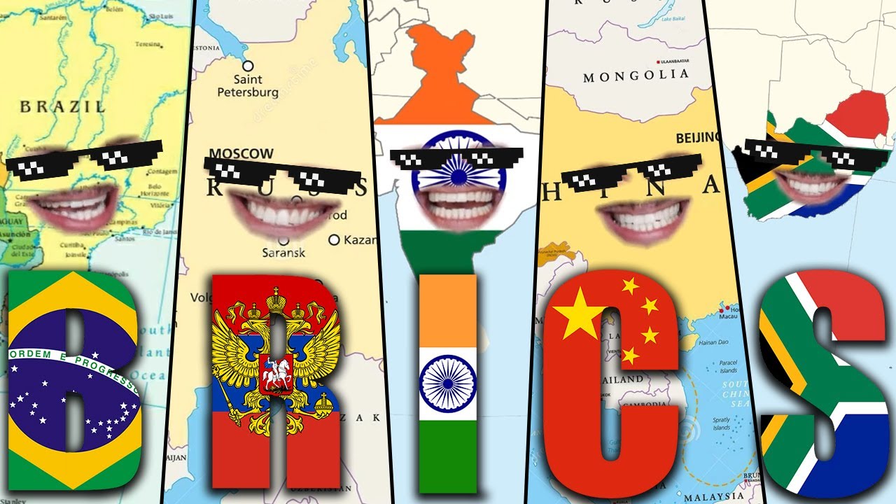 É O BRICS! 🇧🇷🇷🇺🇨🇳🇮🇳🇿🇦