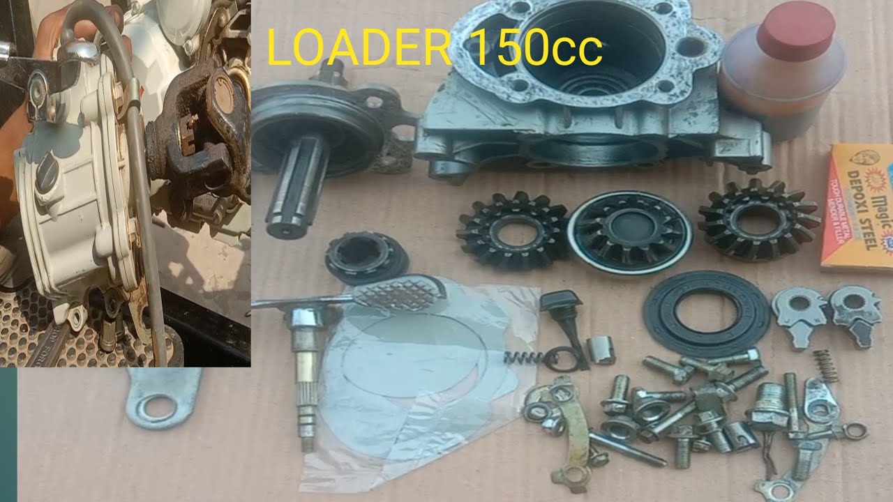 How To assemble gearbox LOADER RASHAK 150cc and install back gear shifter back gear ki awaaz band