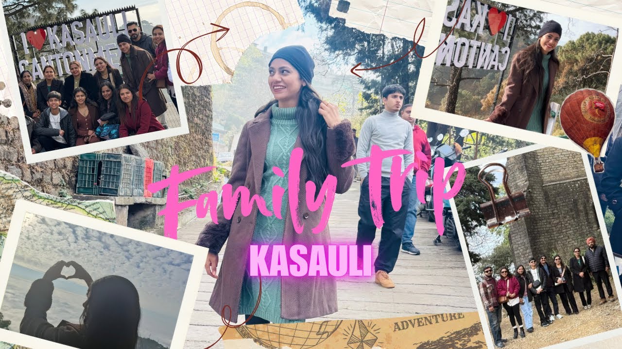 Kasauli Trip Vlog 🌄 | Mountain Vibes, Peace & Beautiful Views