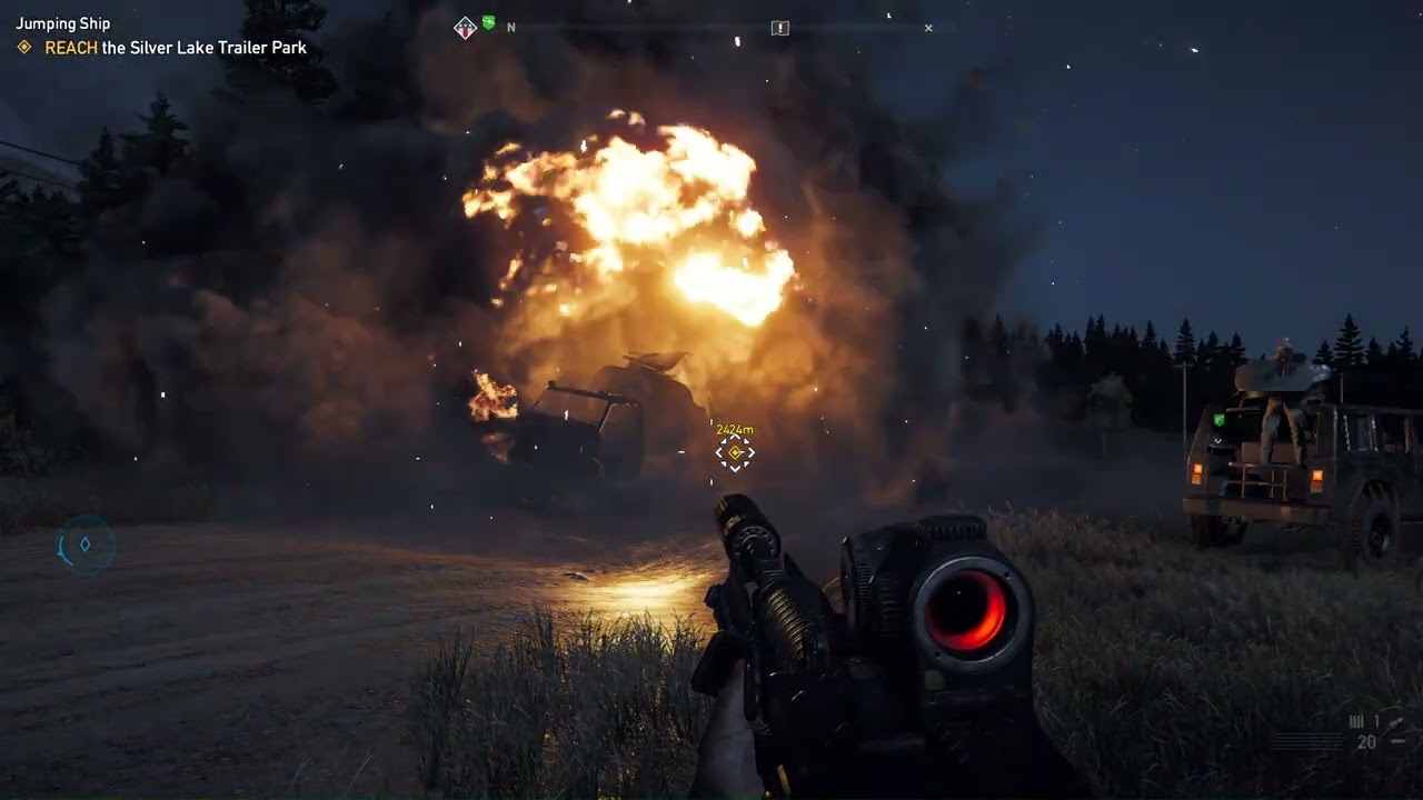 Far Cry 5 Gameplay Walkthrough Part 16 - JUMPING SHIP