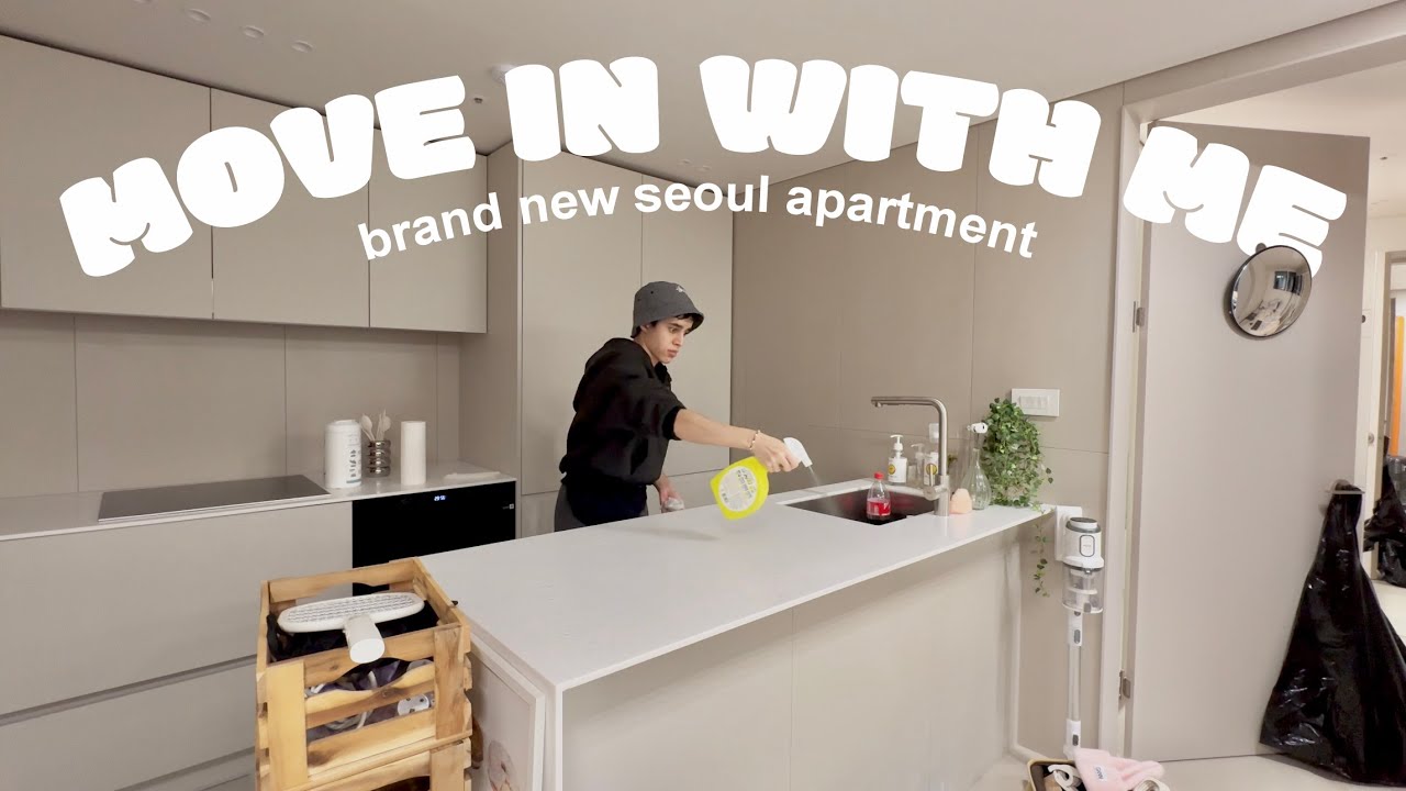 moving in my brand new seoul apartment