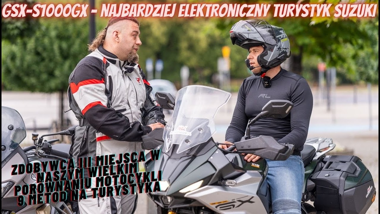 GSX-S1000GX - test topowego mocarnego SUVa Suzuki z adaptacyjnym zawieszeniem [9 metod na turystyka]