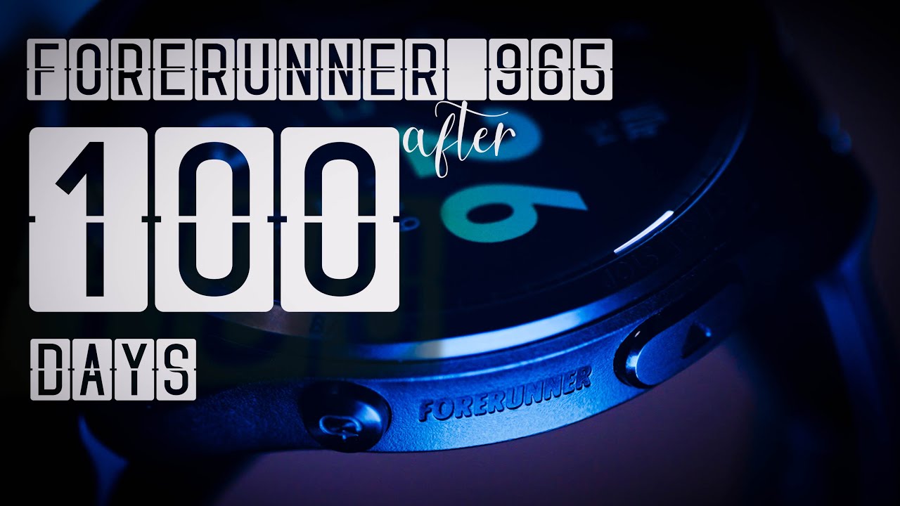Garmin Forerunner 965 After 100 Days