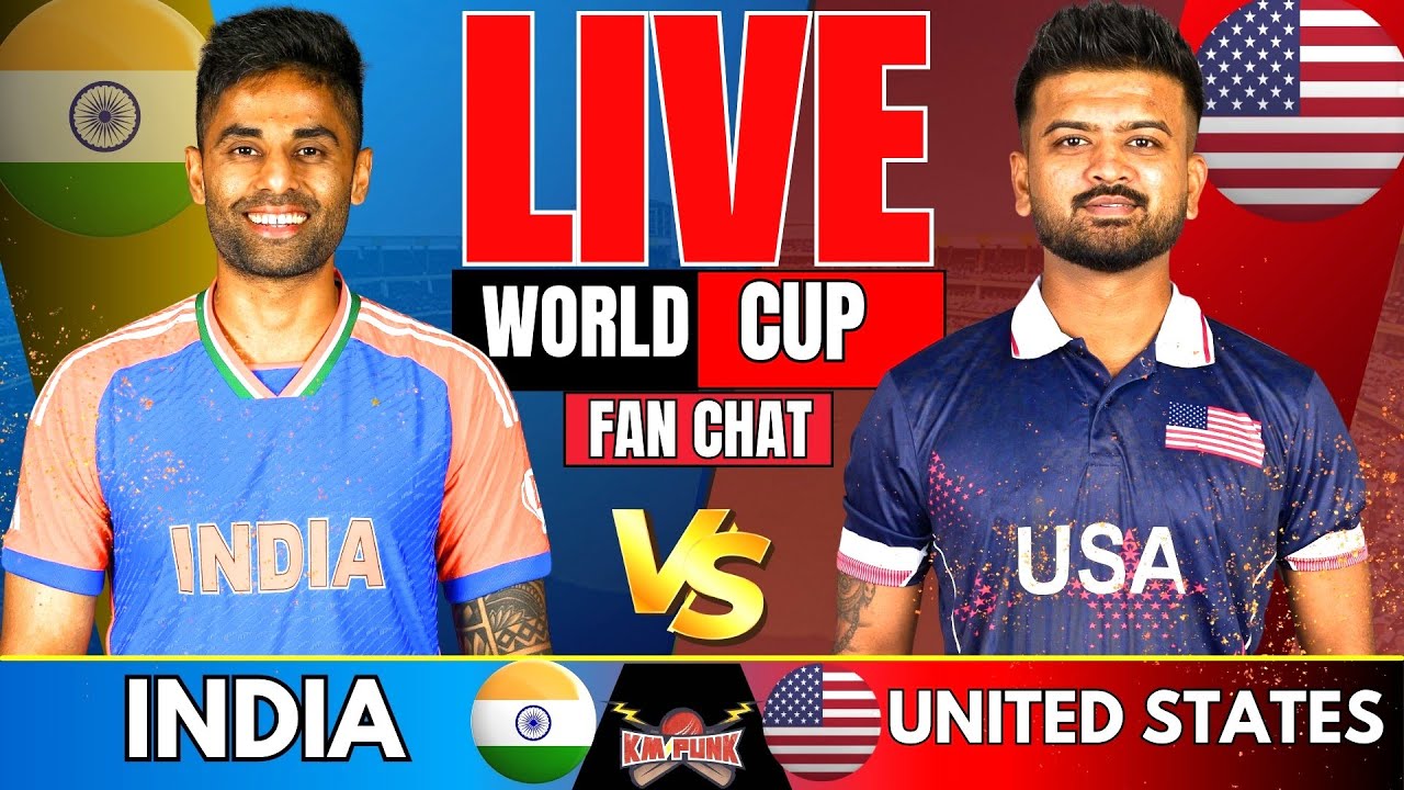 🔴 🇮🇳  IND vs USA, 3rd T20 | Live Cricket match Today | India vs USA T20 World Cup Live Score