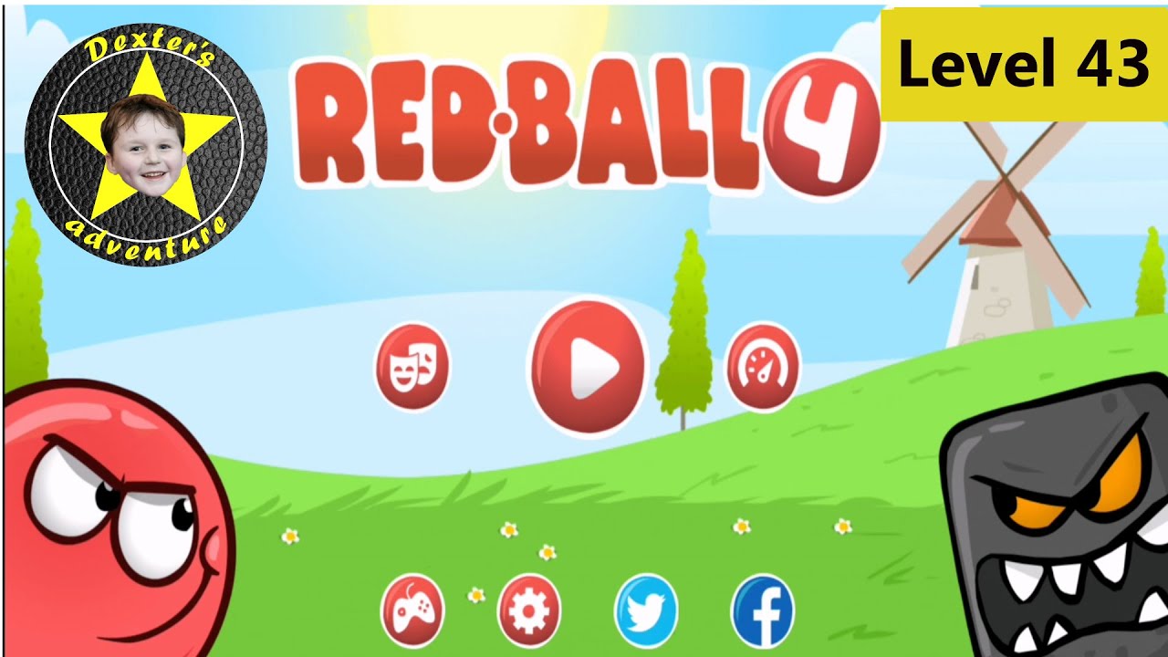Red Ball 4 Level 43