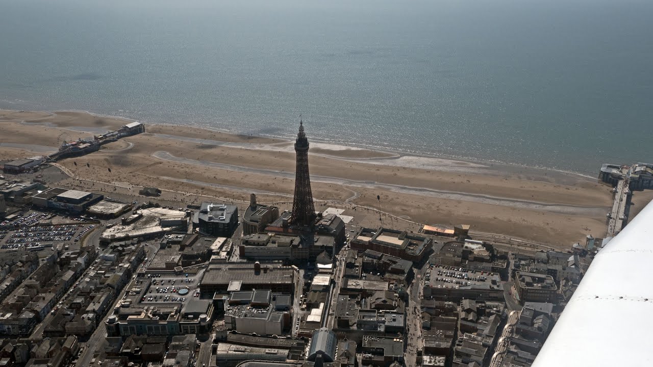 A Flight around Blackpool & Morecambe Bay