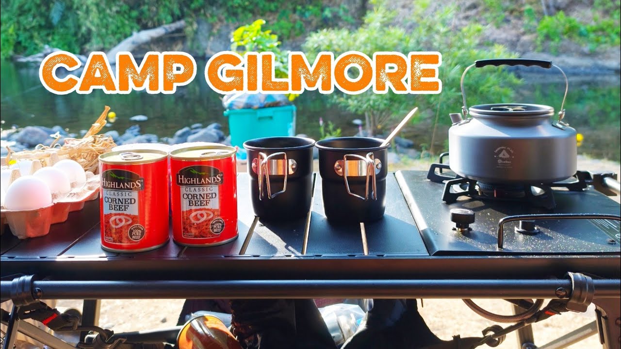 CAMP GILMORE  -  MOTO CAMPING (Honda beat v2)  No copyright infringement intended 