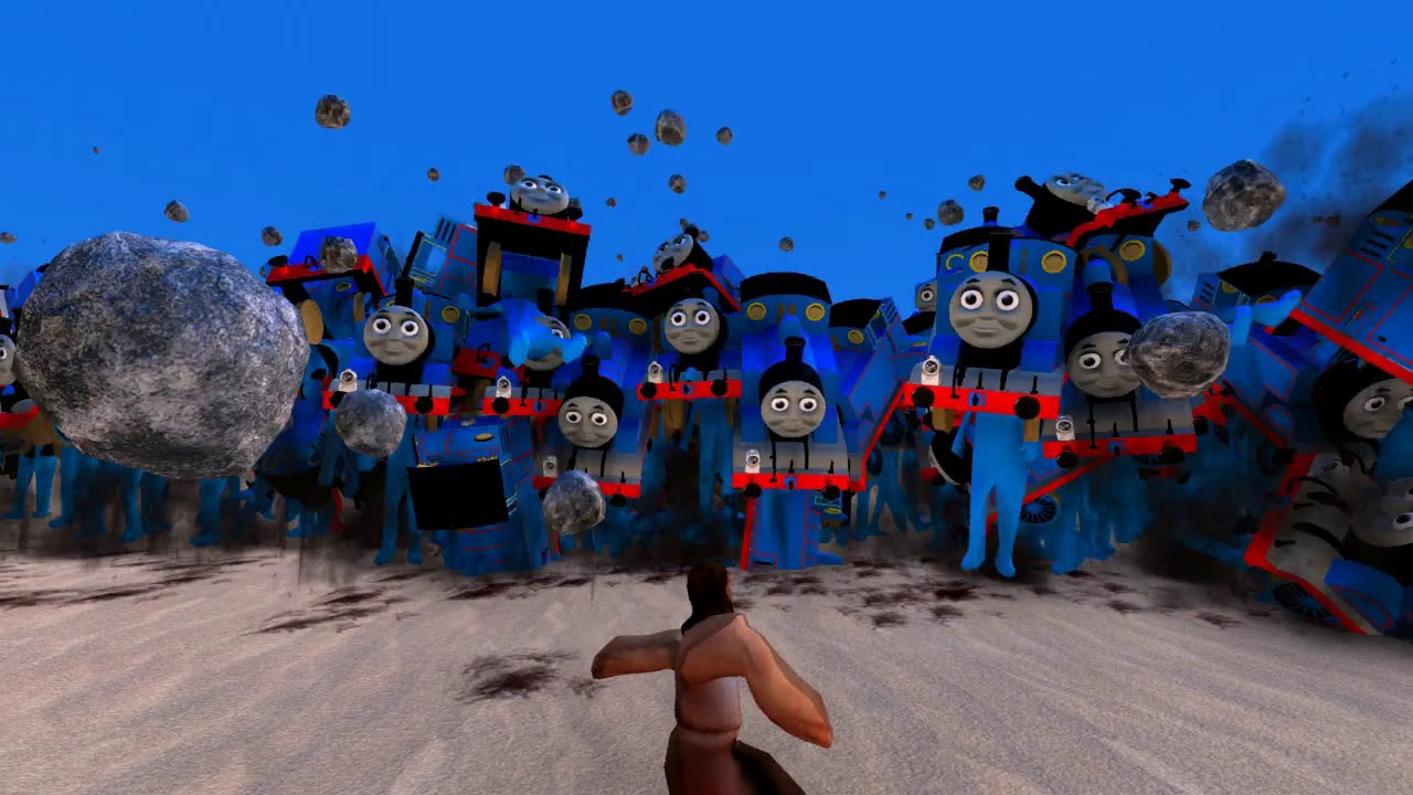 10000 Jesus Christs VS. 5000 Thomas the Tank Engines (UEBS)
