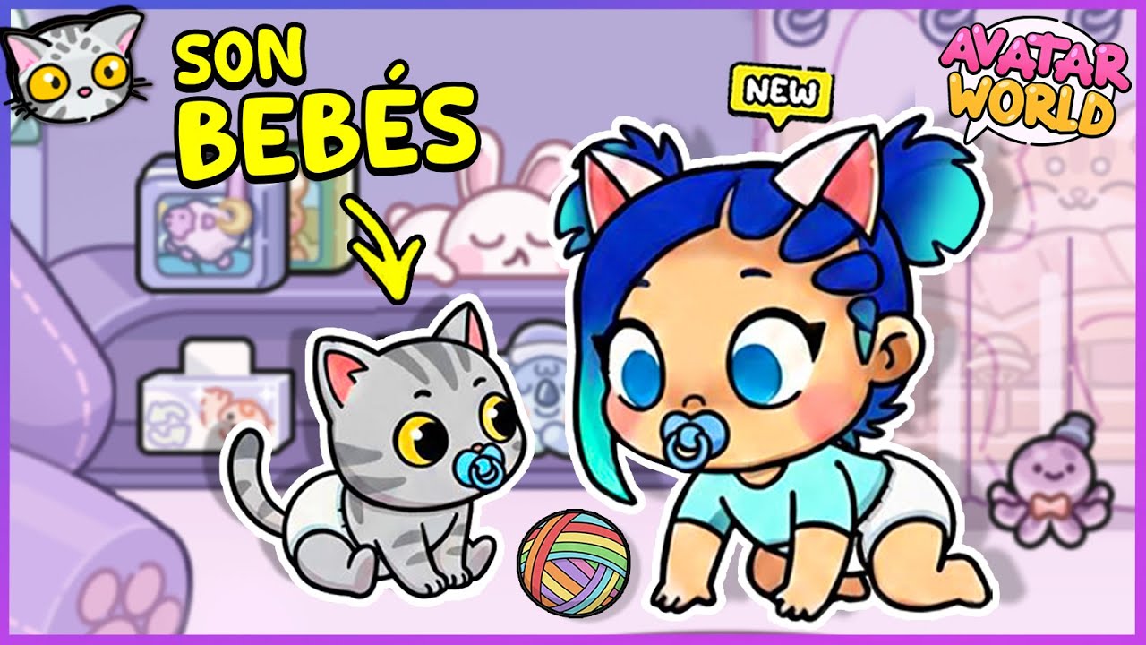 🍼💥 ¡TODOS los habitantes de AVATAR WORLD se han convertido en BEBÉS! | Baby World
