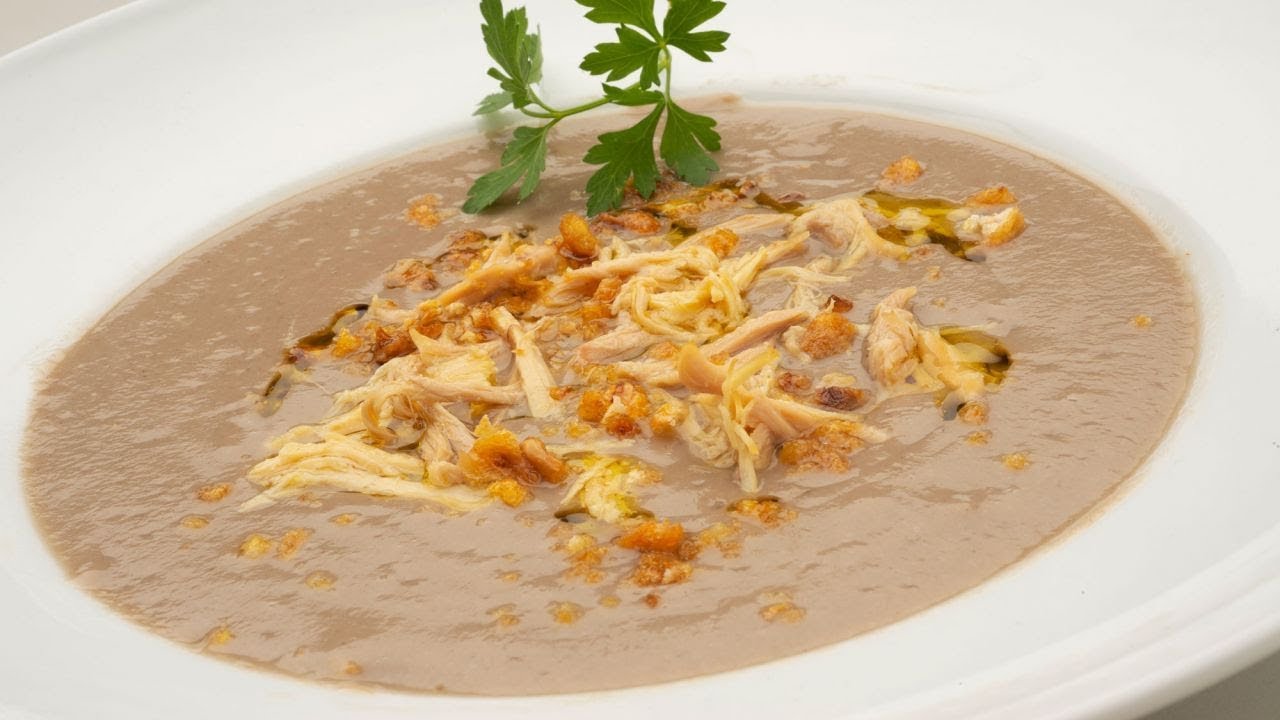 Crema de champiñones - Karlos Arguiñano