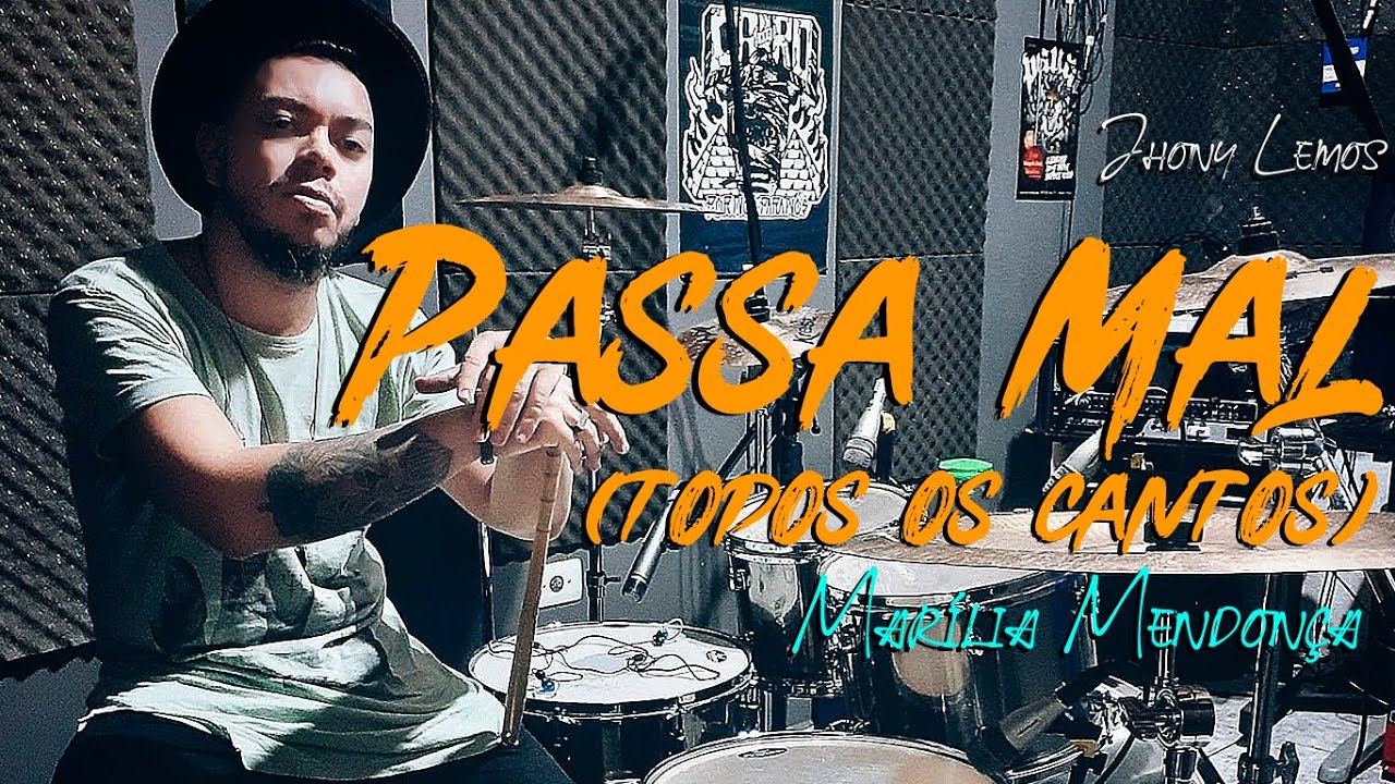Marília Mendonça - Passa Mal - Drum Cover (Jhony Lemos)