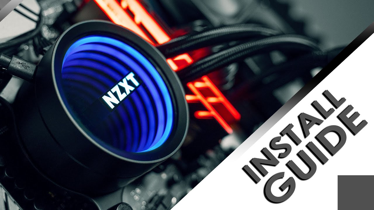 Как установить кулер AIO — руководство по установке NZXT Kraken X73
