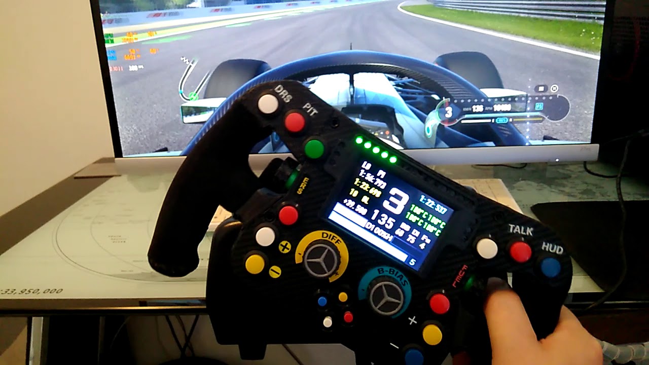 F1 steering wheel diy #2  Volante formula 1 fai da te #2