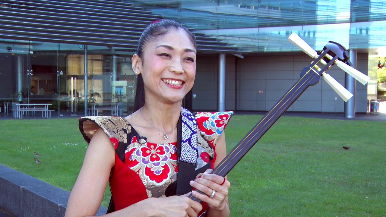 Japan Movie Festival Auckland 2018 Shamisen Play by Ms.Noriko Tadano