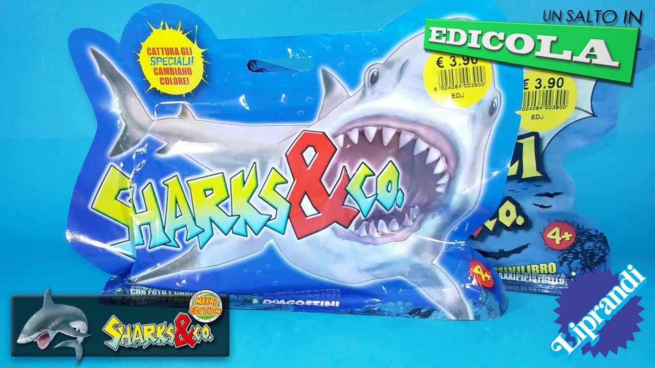 DEAGOSTINI PASSION - SHARKS & CO PIPISTRELLI & CO UN SALTO IN EDICOLA RECENSIONE (ita)